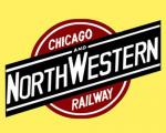 CHICAGO & NORTHWESTERN RAILWAY LOGO PLAQUE